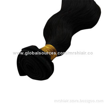Unprocessed Double Drawn Body Wave Virgin Peruvian Hair Weave